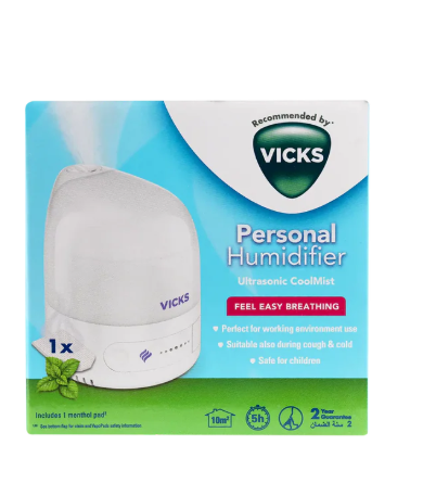 Vicks Humidifier Ultrasonic Cool Mist 0.7L-510